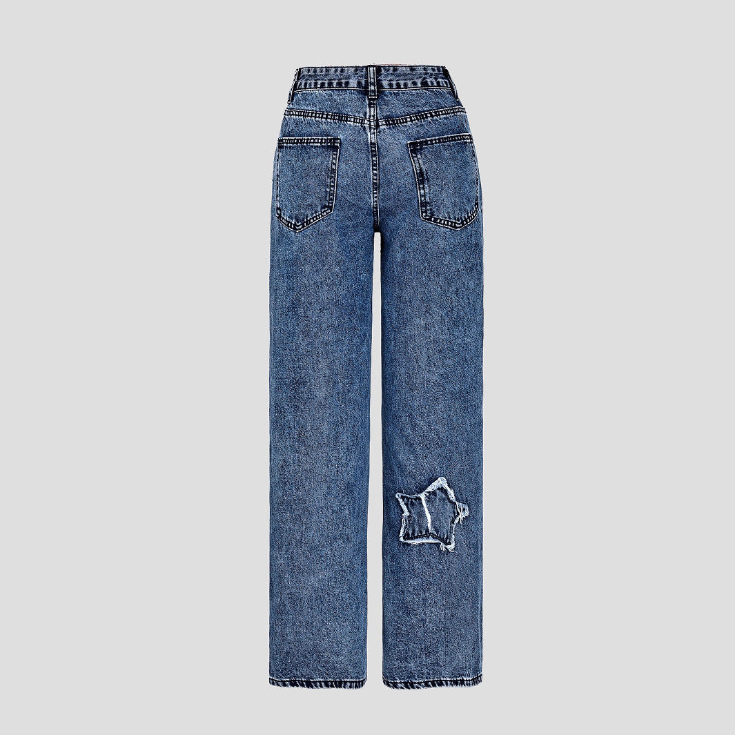 Casual Straight-leg Pants