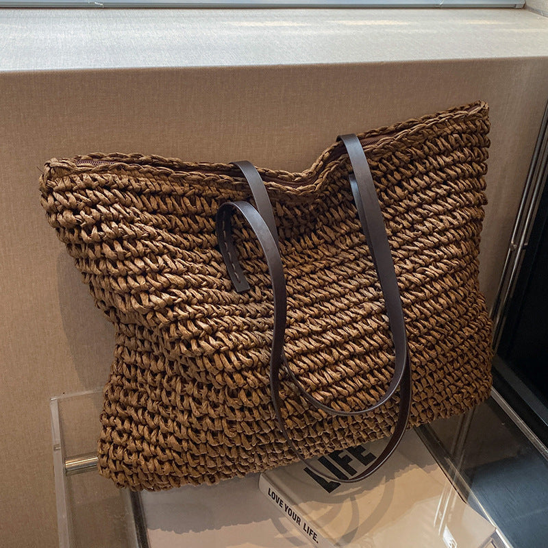 Woven Summer Shoulder Bag
