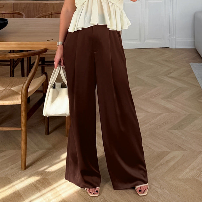 Fluid Elegance Wide-Leg