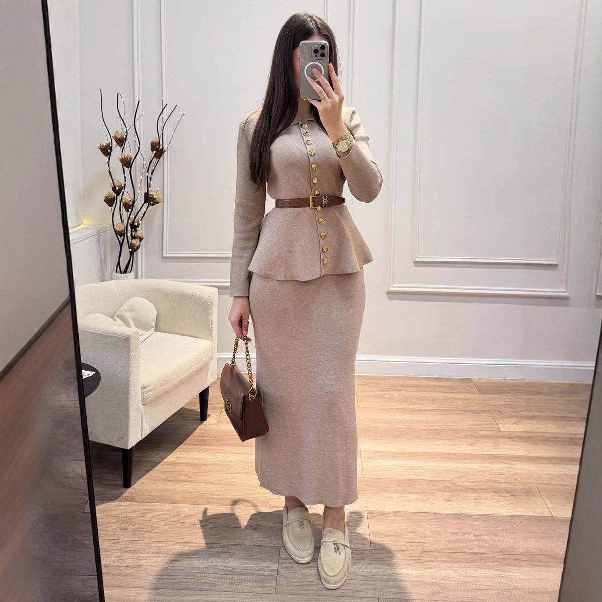 The Madeleine Fishtail Coat
