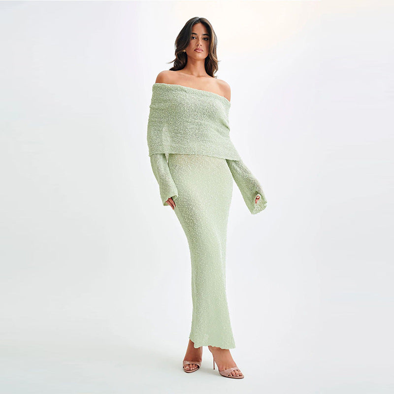 The Serene One-Shoulder