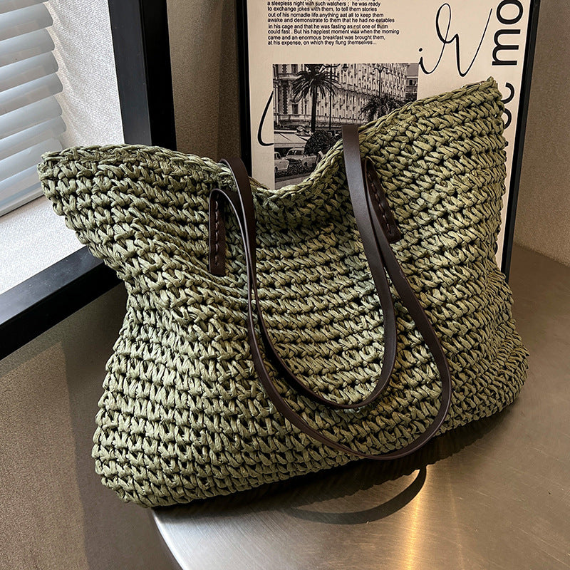 Woven Summer Shoulder Bag