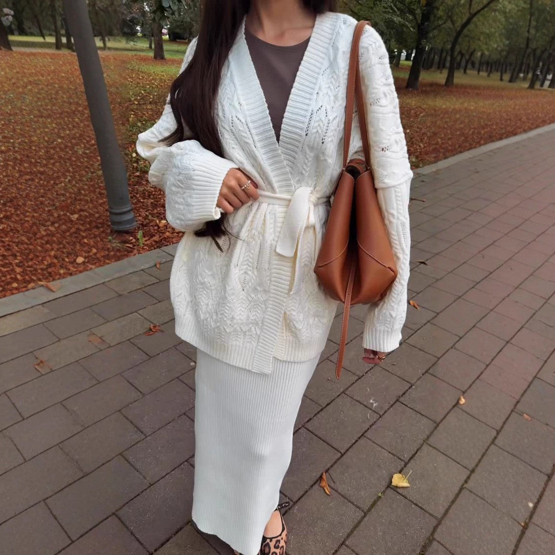 The Ribbon Knit Duo