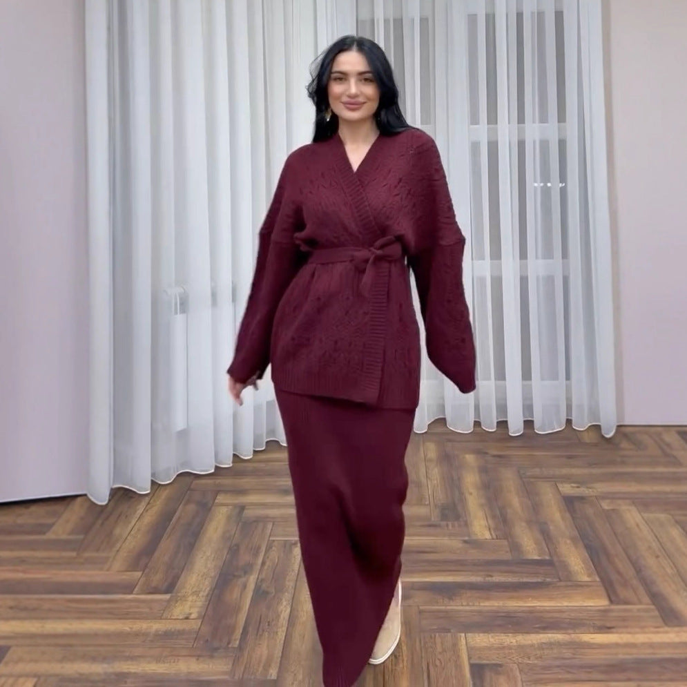 The Ribbon Knit Duo