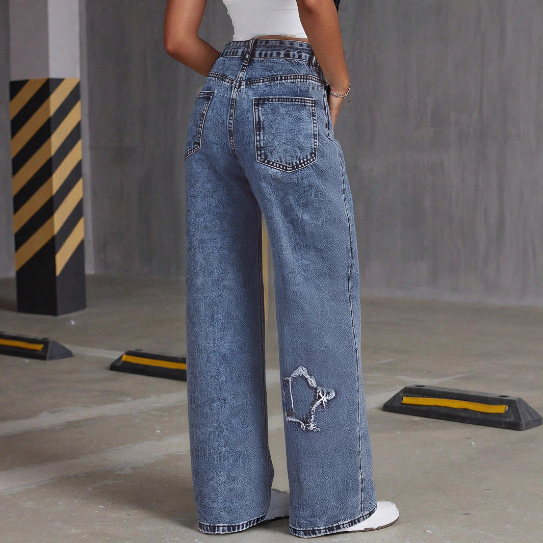 Casual Straight-leg Pants