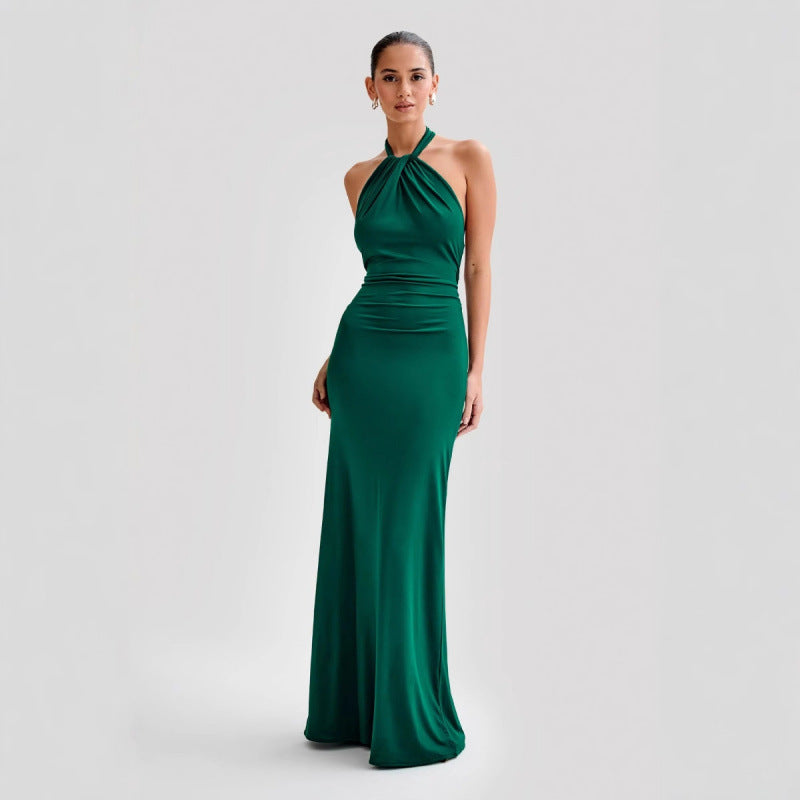 The Seraphina Halter Maxi