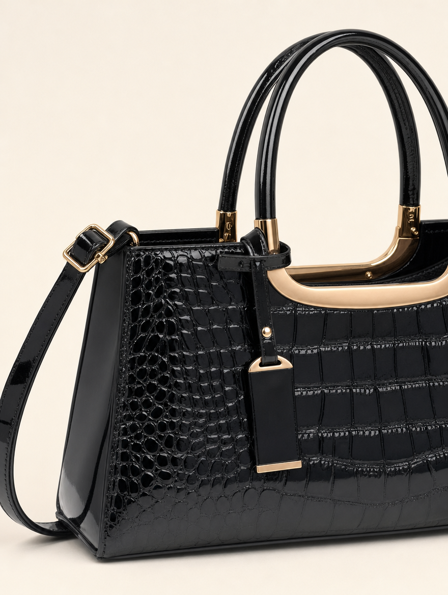 Joséphine Croco Handbag