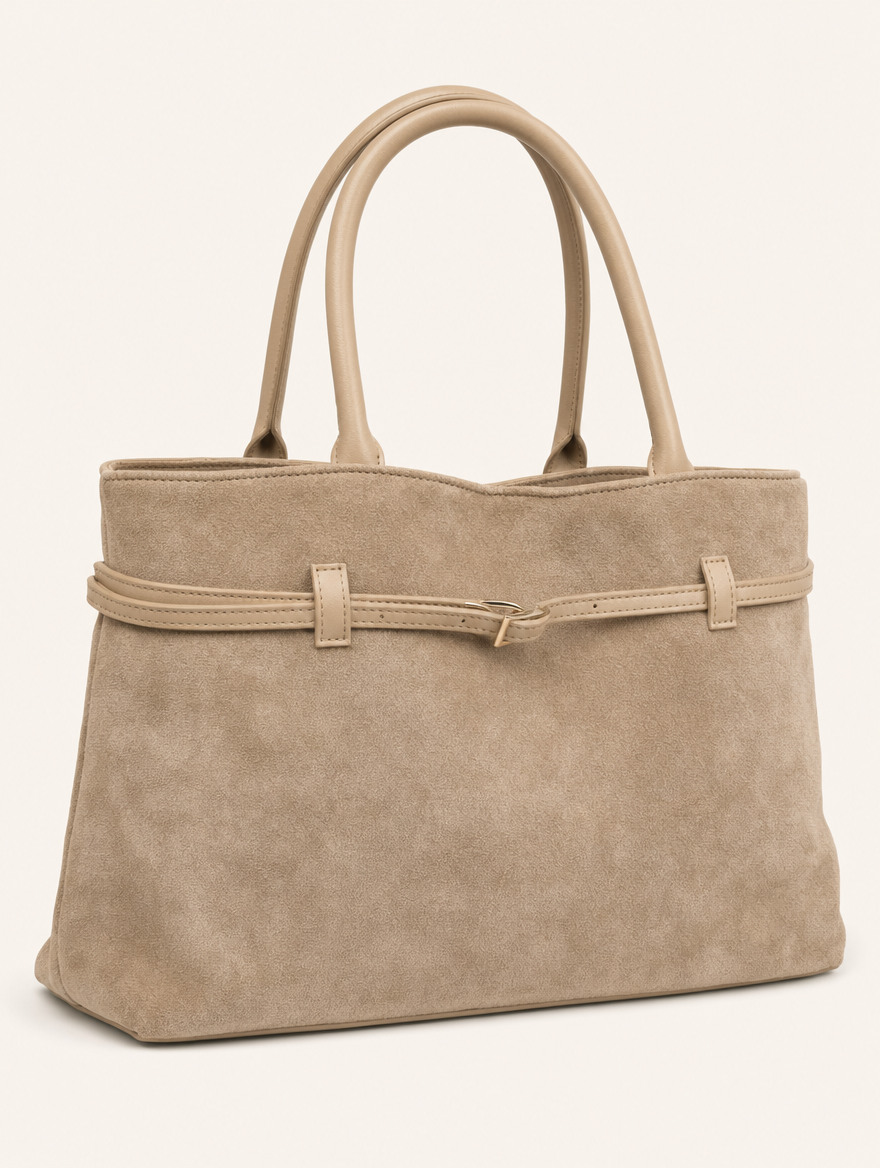 Camille Suede Tote