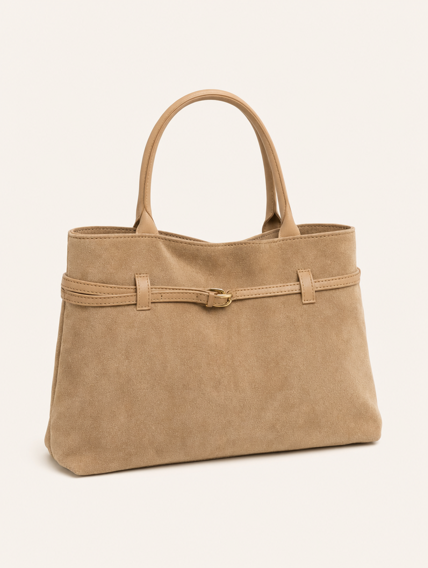 Camille Suede Tote