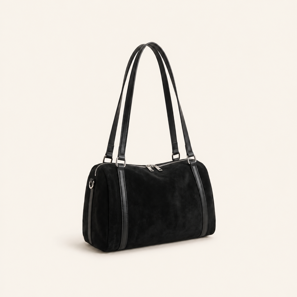 Amélie Suede Shoulder Bag