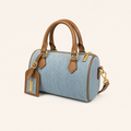 Lou Denim Bowling Bag