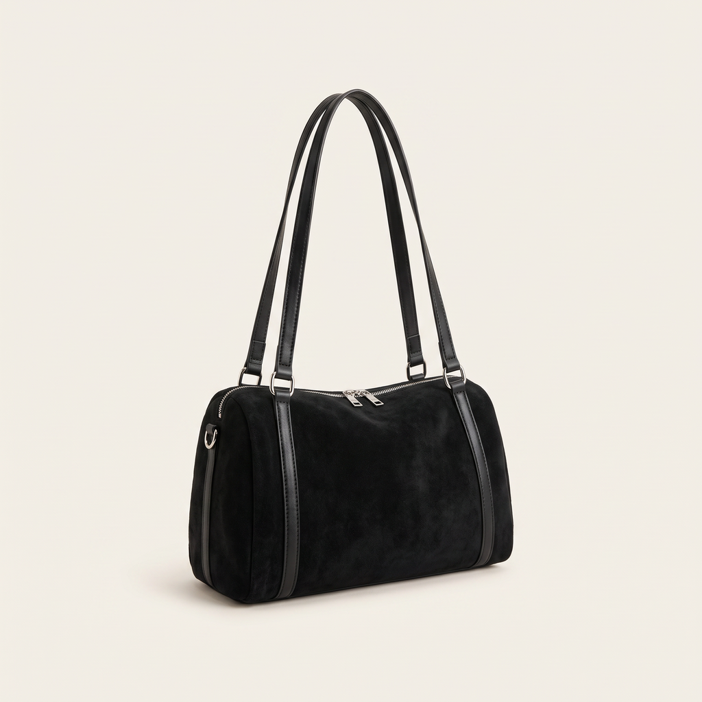 Amélie Suede Shoulder Bag