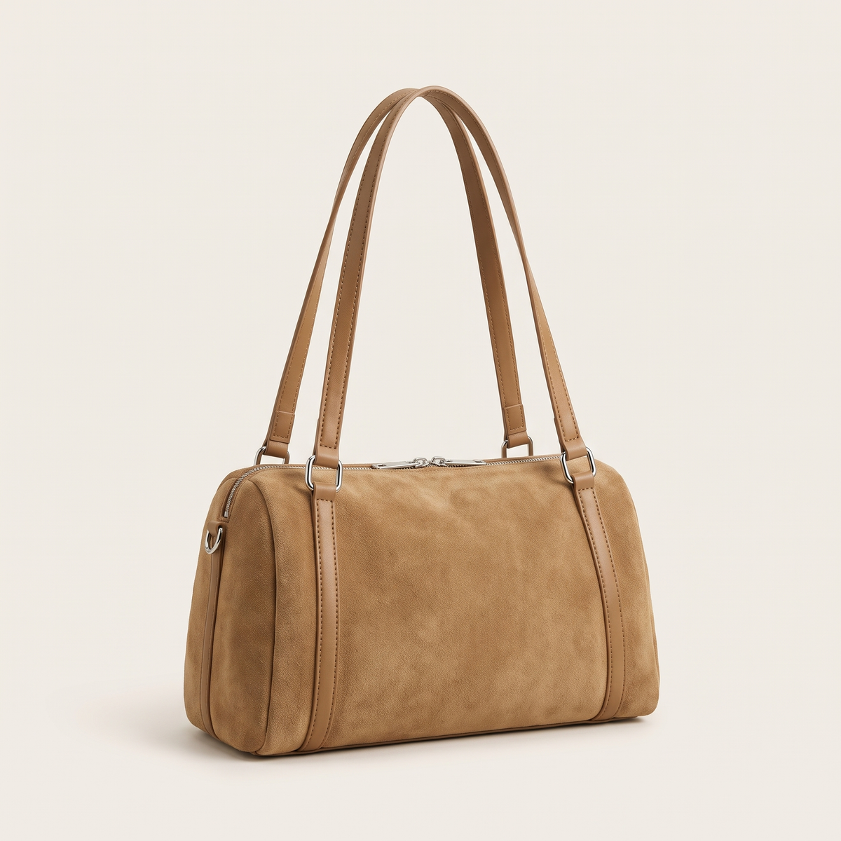 Amélie Suede Shoulder Bag
