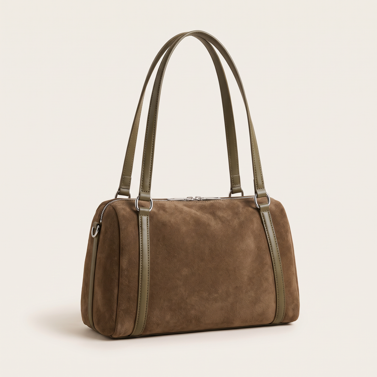 Amélie Suede Shoulder Bag