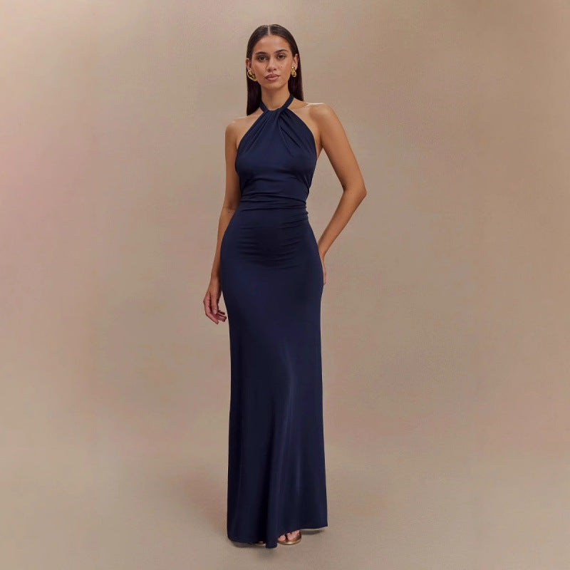 The Seraphina Halter Maxi