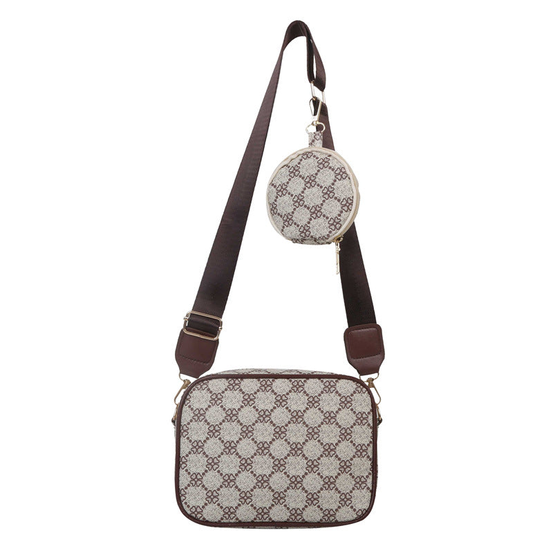 Vintage Pattern Crossbody Bag