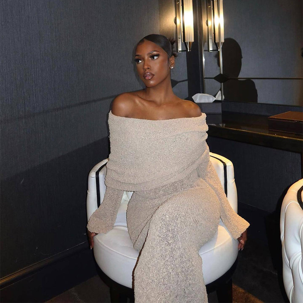 The Serene One-Shoulder