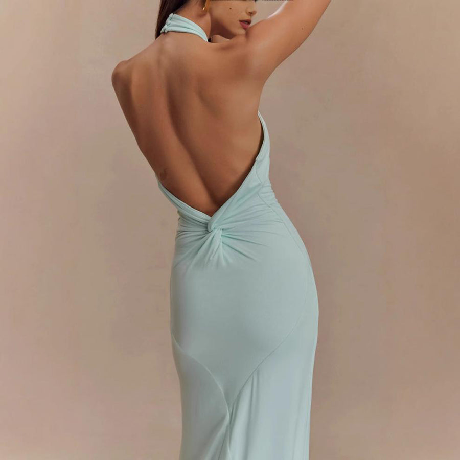 The Seraphina Halter Maxi