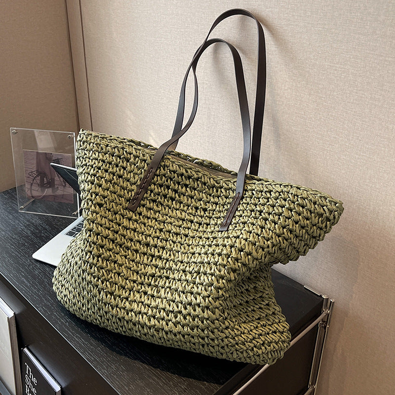 Woven Summer Shoulder Bag