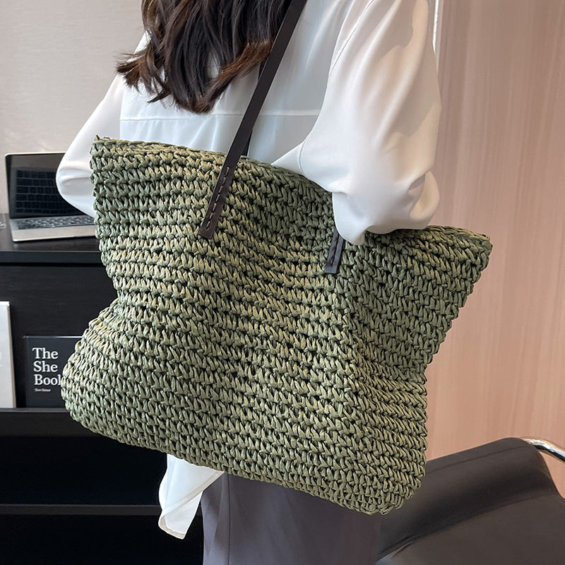 Woven Summer Shoulder Bag