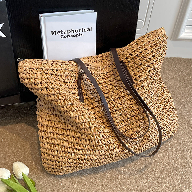 Woven Summer Shoulder Bag