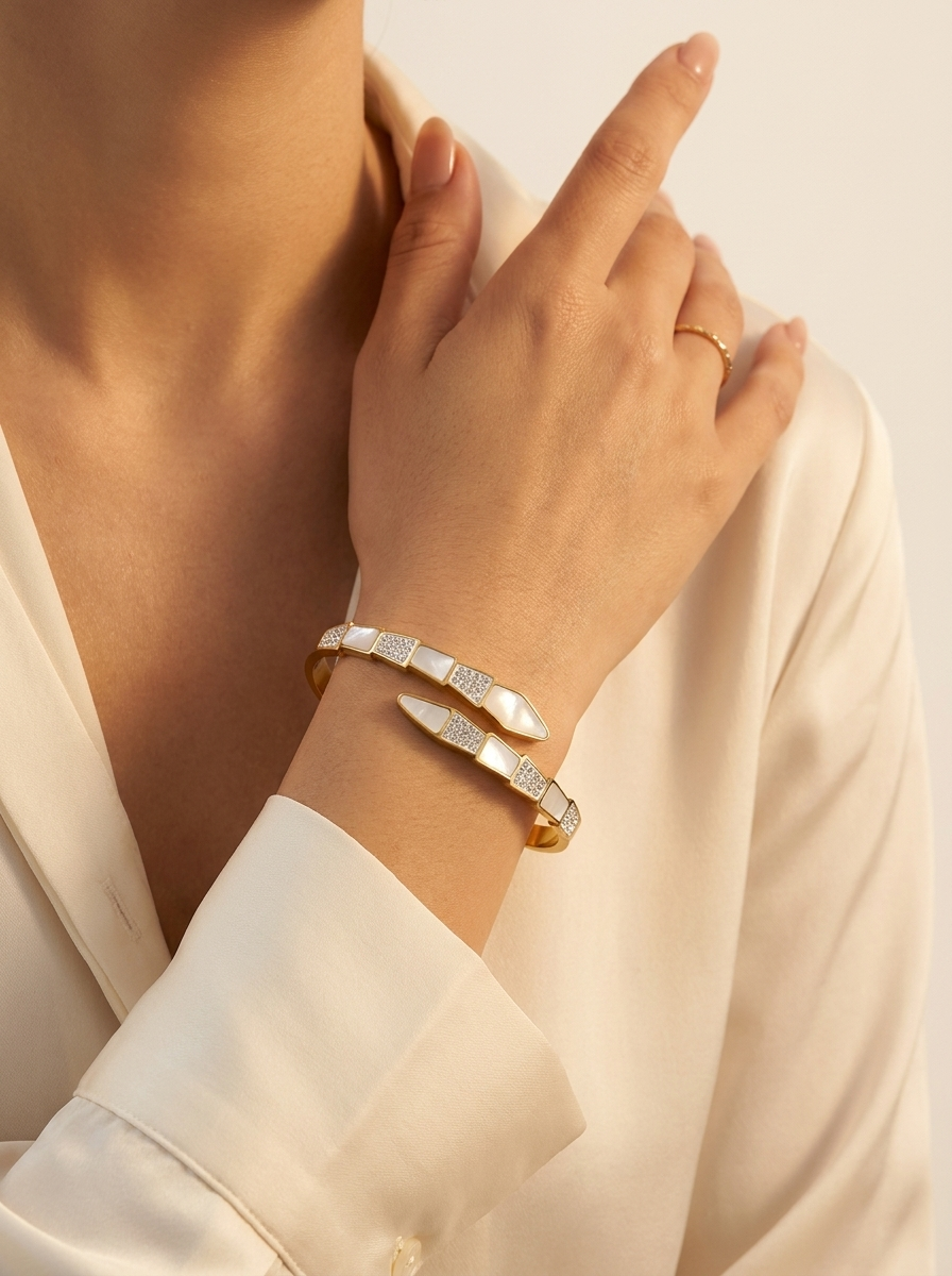 Sienna Snake Bangle
