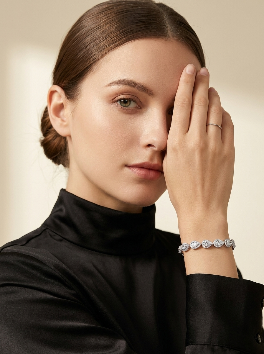 Séraphine Teardrop Bracelet