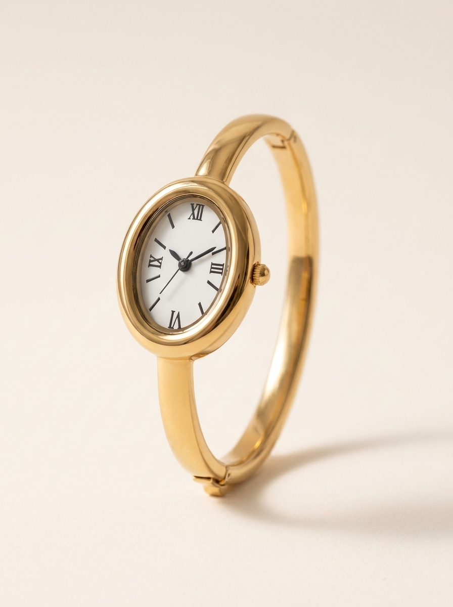 Aurélie Oval Bangle Watch